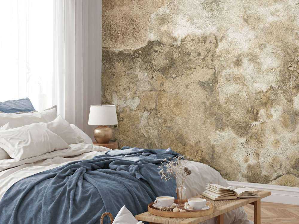 Layered concrete wall