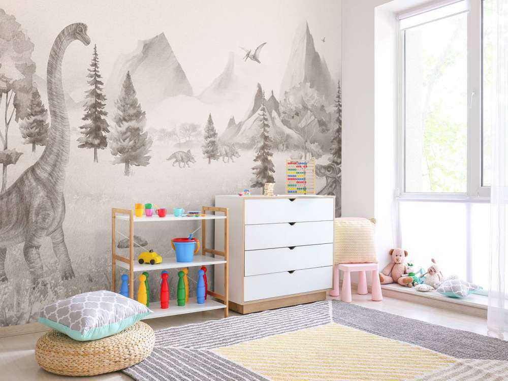 Prehistoric mountain valley