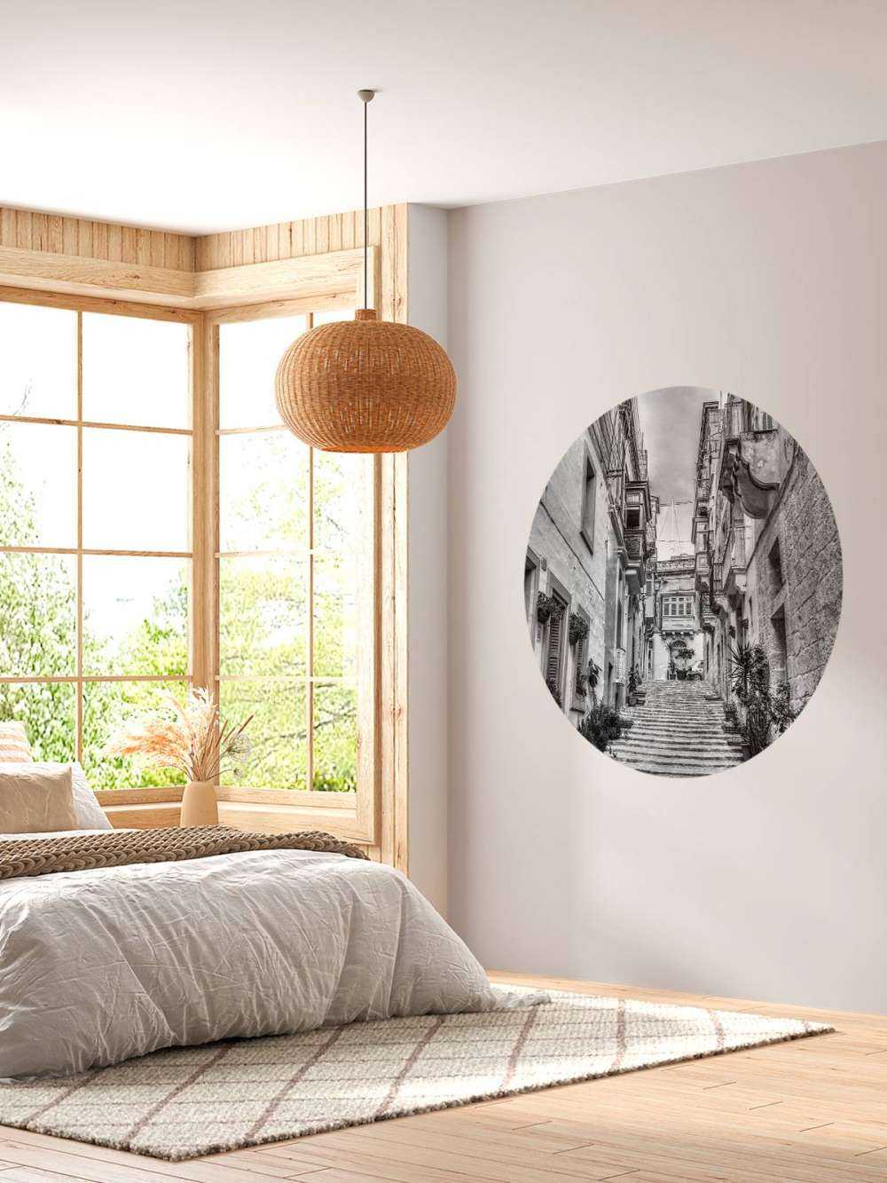 Narrow stairs in Malta