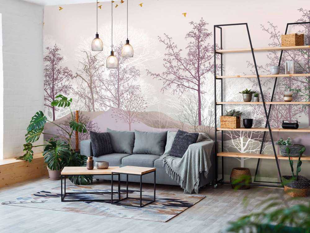 Landscape with trees