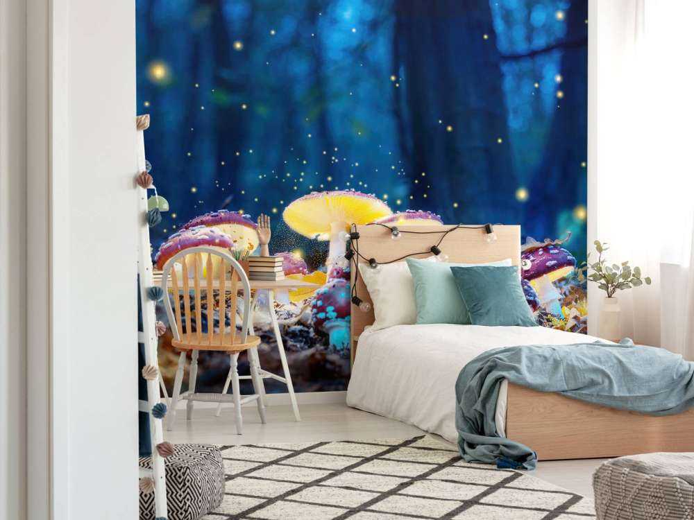 Mysterious fly agarics