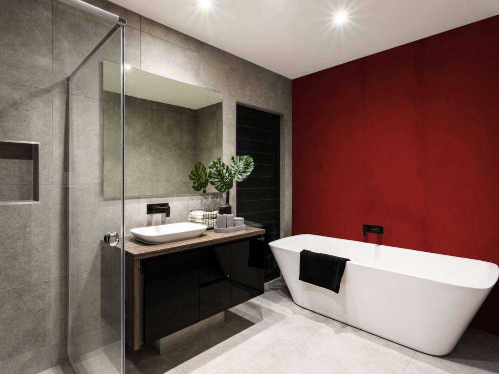 Philippine red-brown concrete