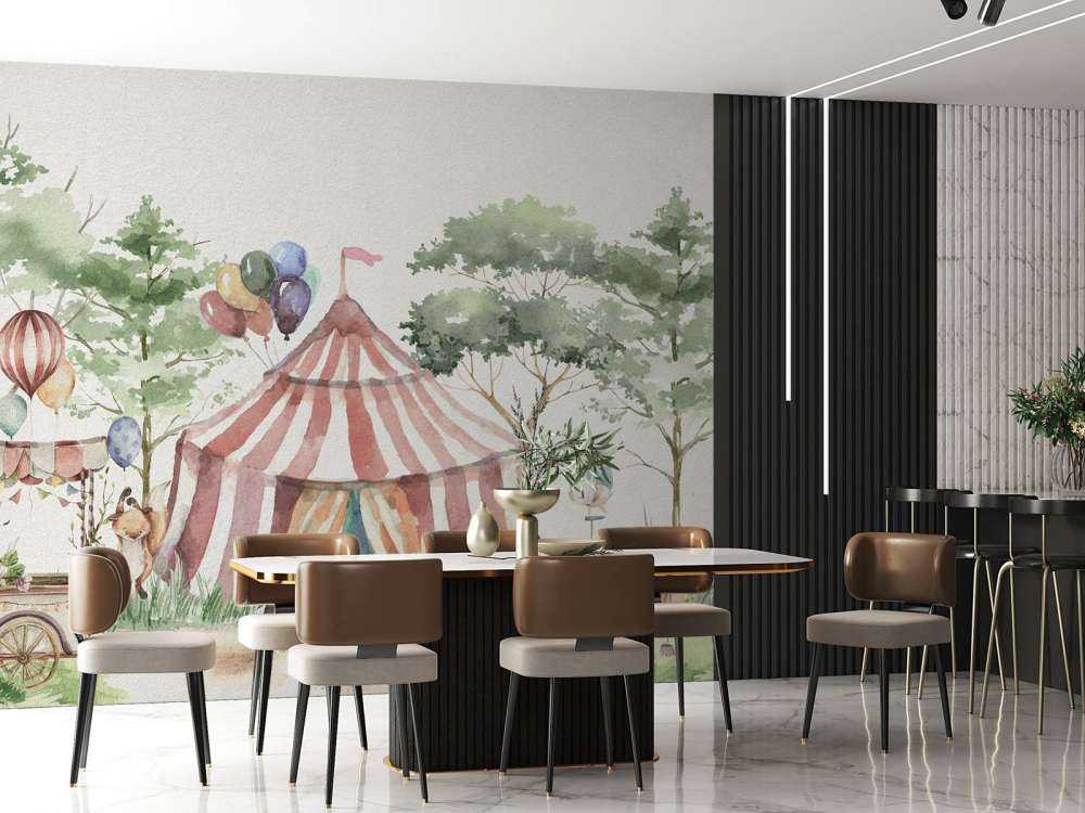 Circus in the forest