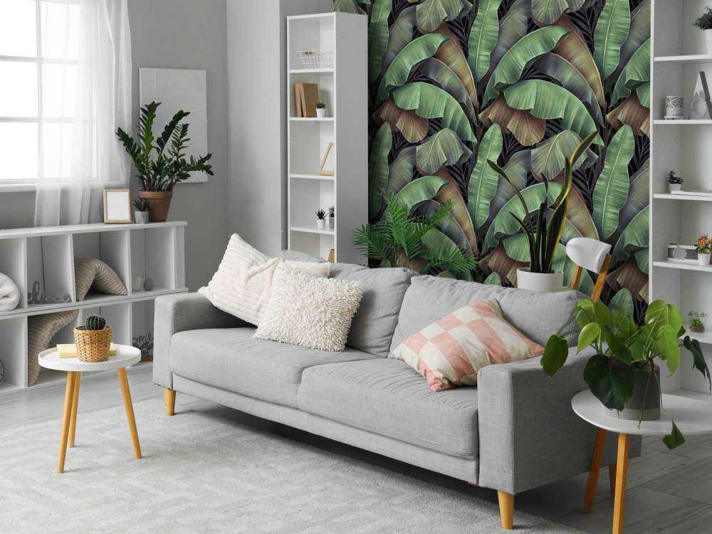 Luxury banana leaves