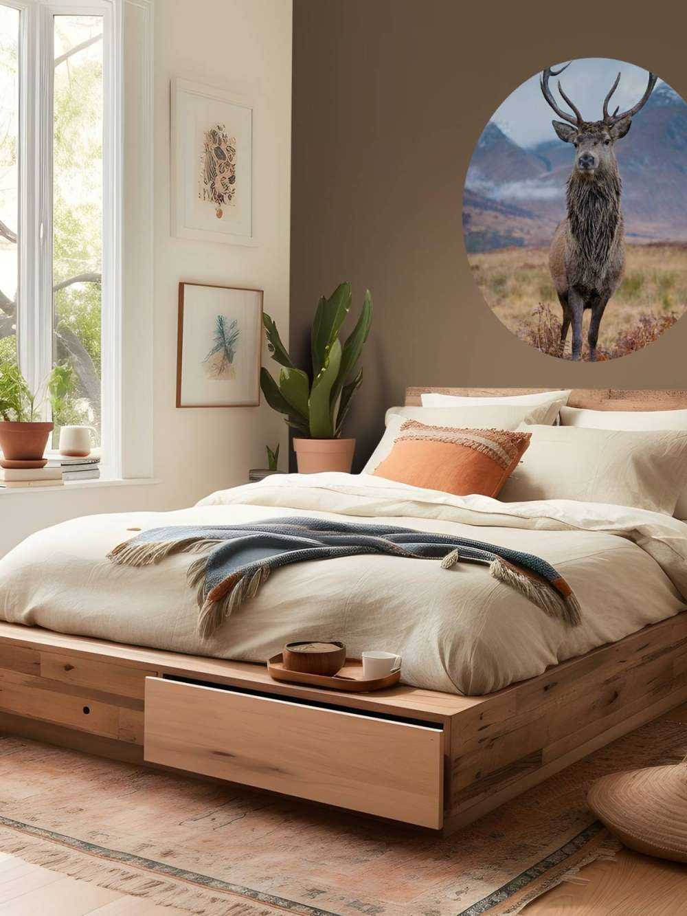 Deer in the mountains