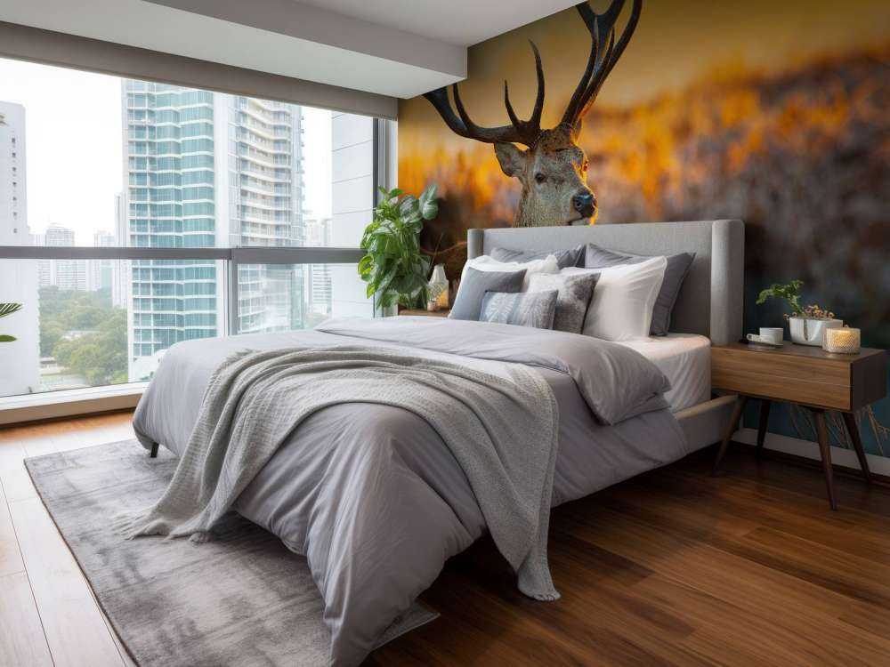 Deer in nature reserve