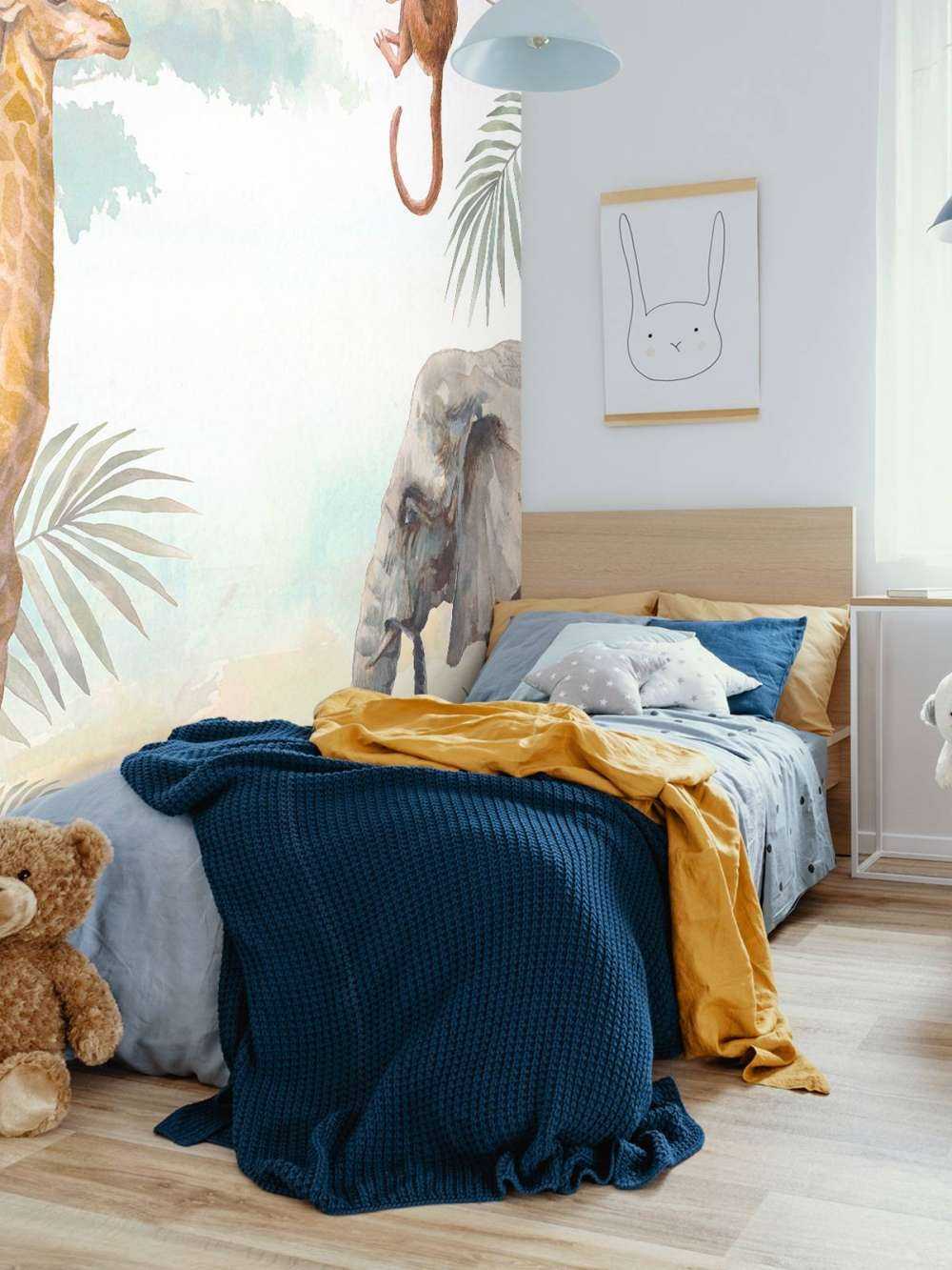 Watercoloured animals