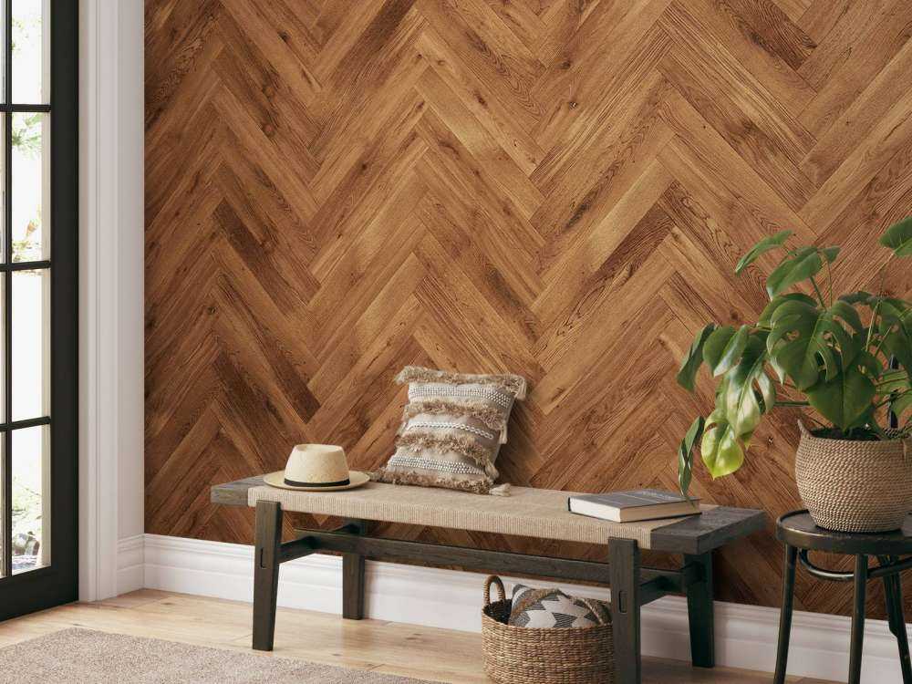 Oak herringbone