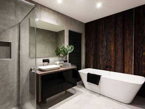 Burnt dark wood
