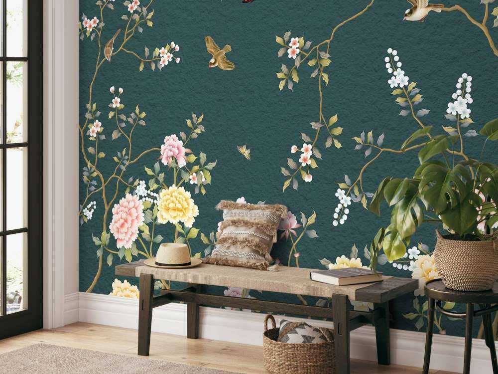 Large and small flowers