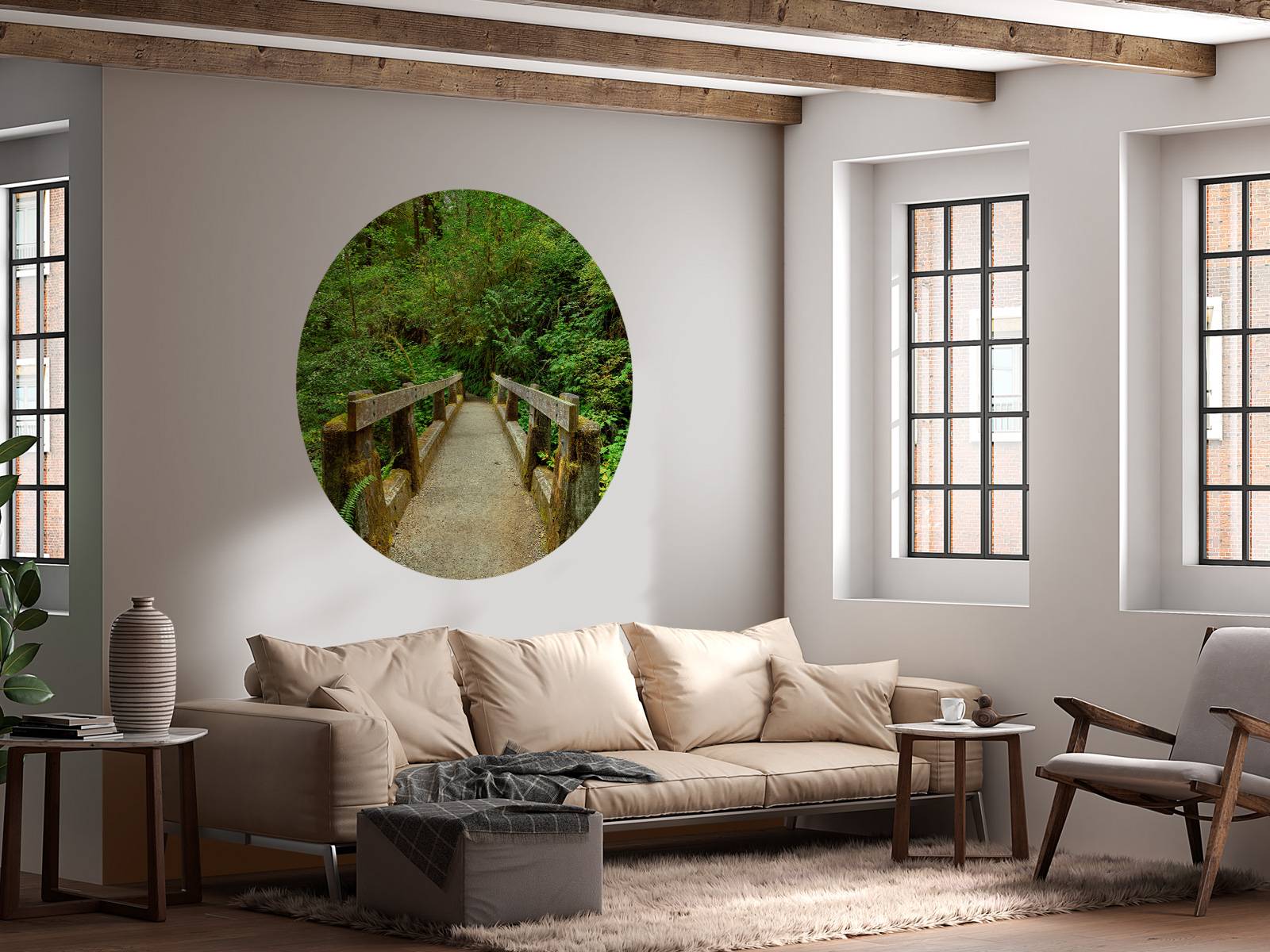 Bridge in the forest