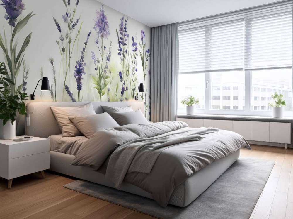 Lavender Glade Seamless Muted Lilac