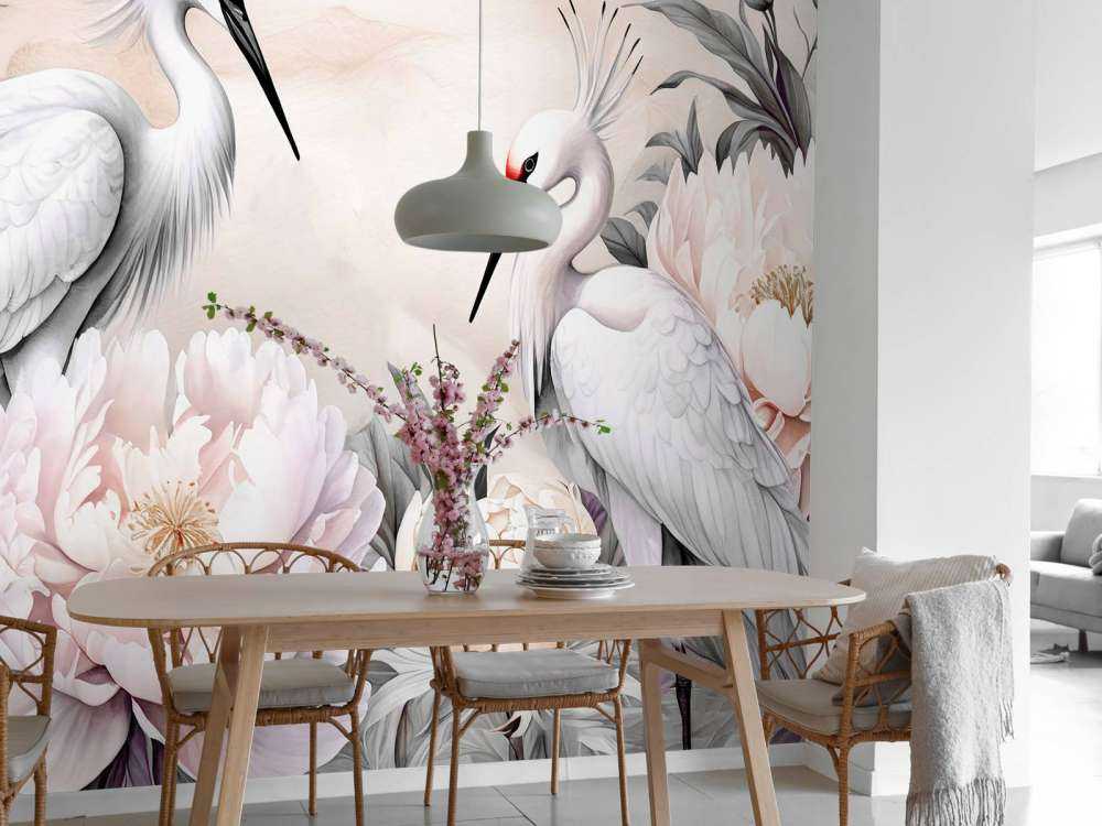Storks Romance Pink