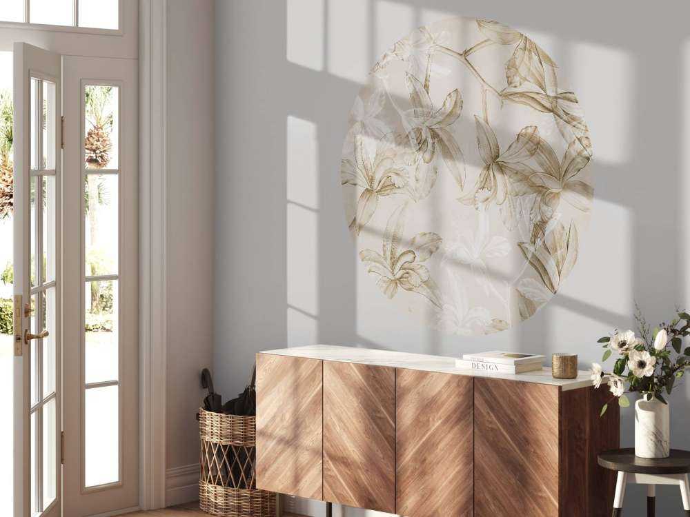 Orchid Dreamscape Sepia