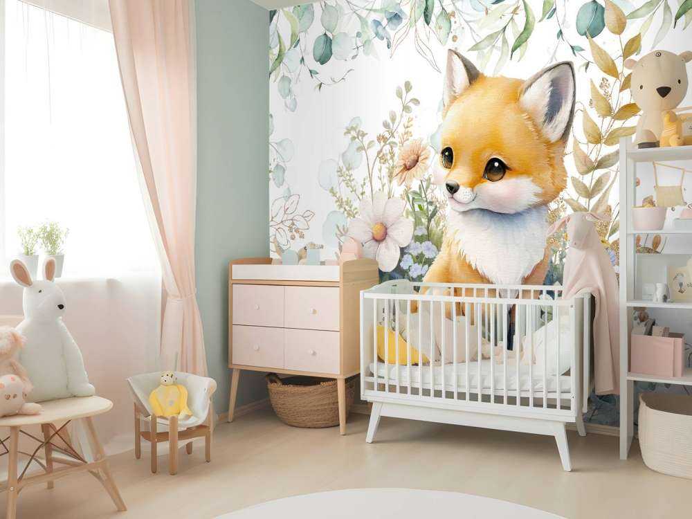 Mint & gold foliage baby cub