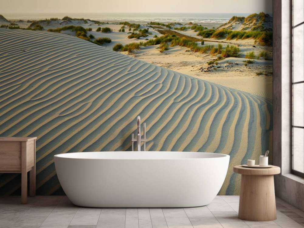 Duinen bij zonsondergang