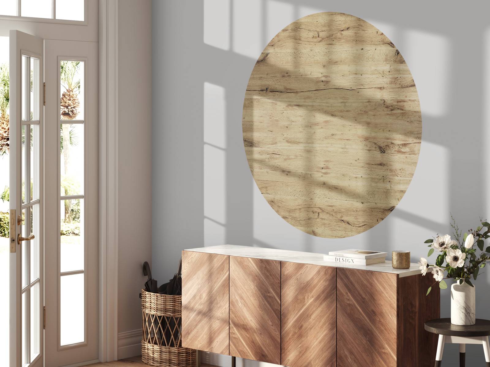 Light-coloured wood