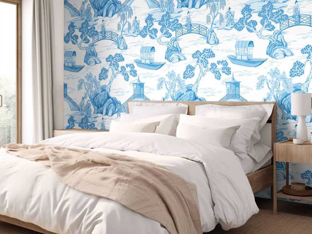 Chinese landschap patroon