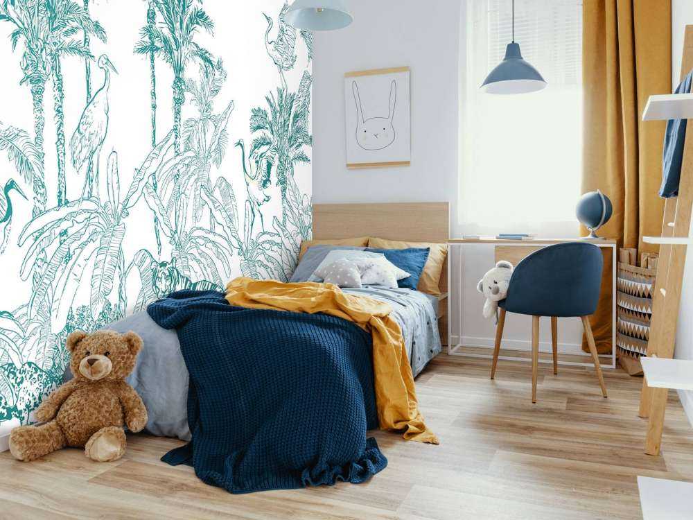 Drawn jungle