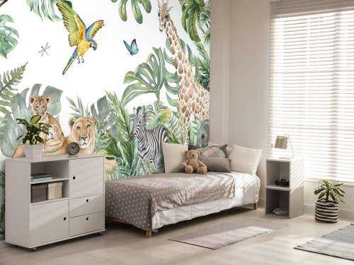 Wild jungle animals