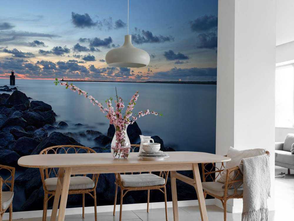 Zonsondergang Brouwersdam