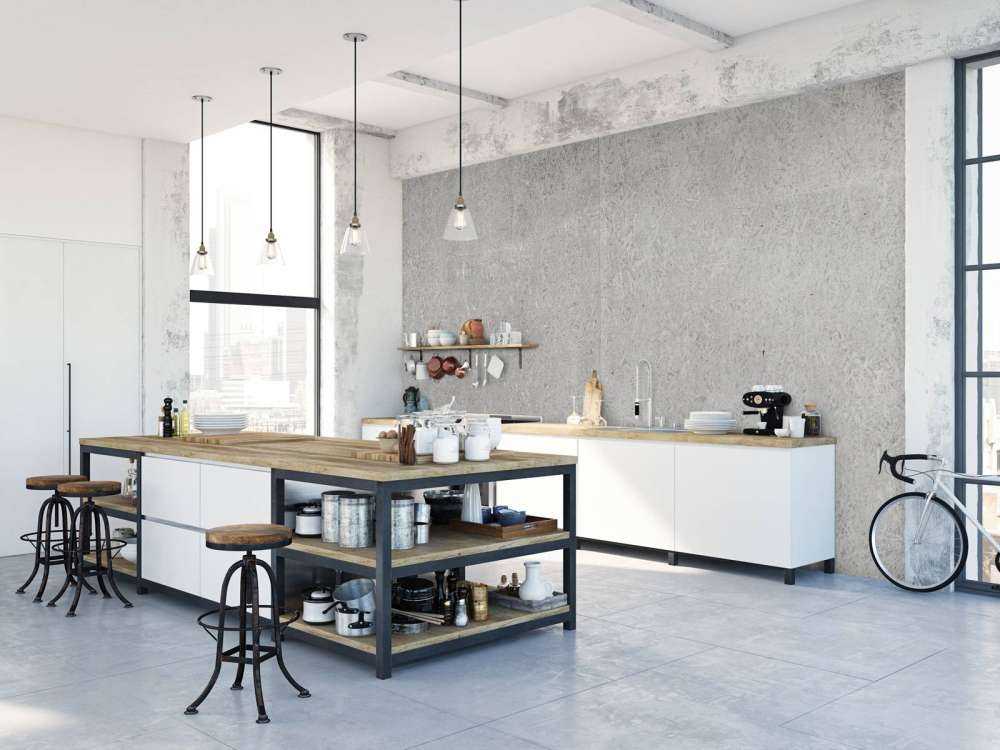 Structuur betonnen muur