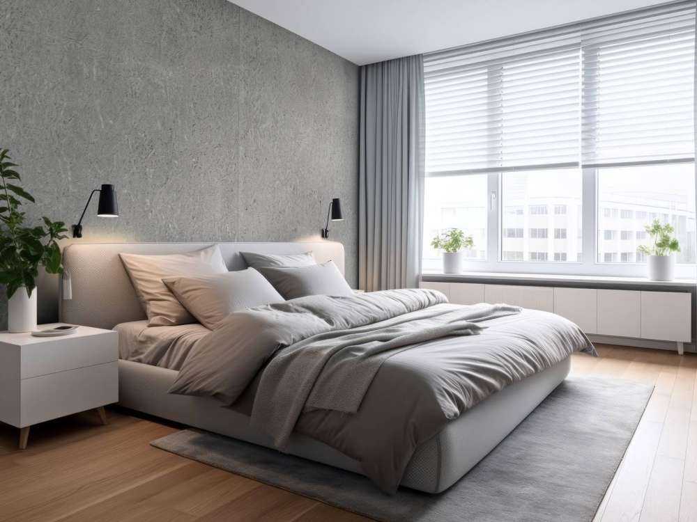 Structuur betonnen muur