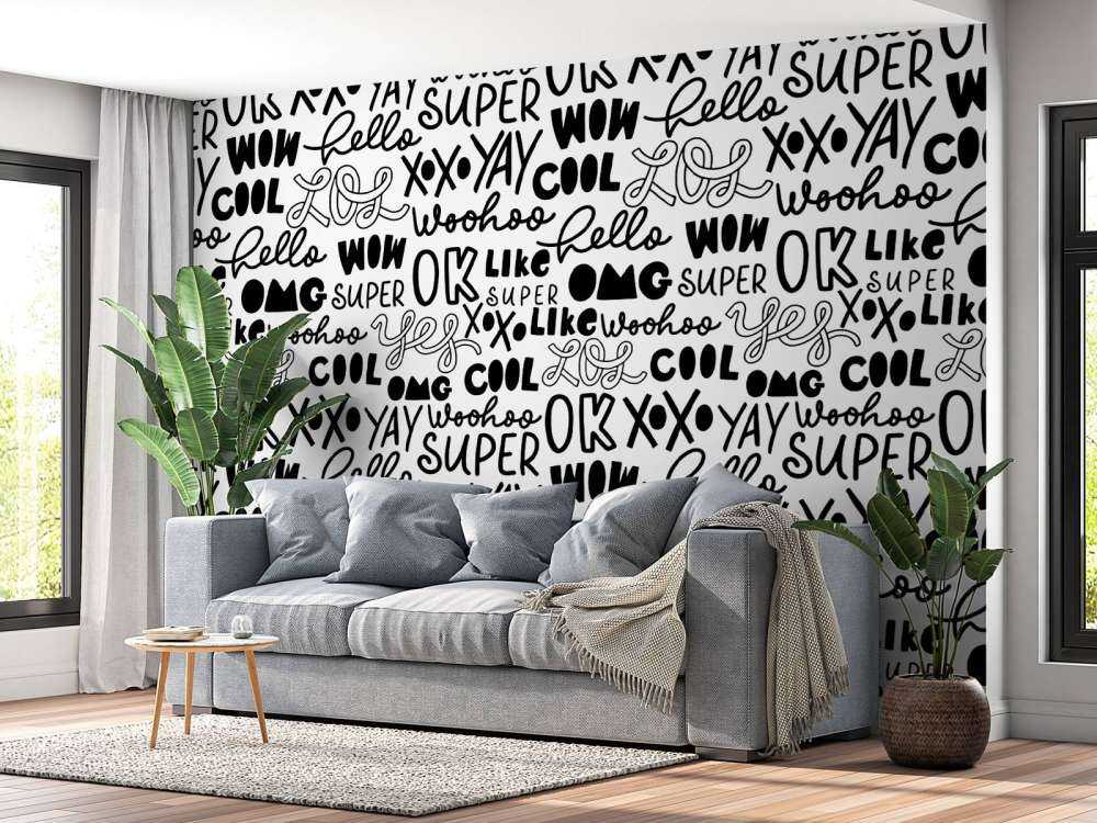 Doodles black and white