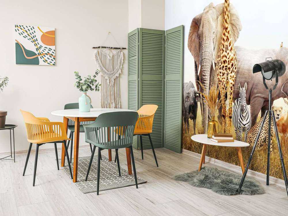 Animals in the savannah