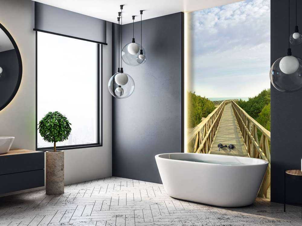 Scaffolding to the beach