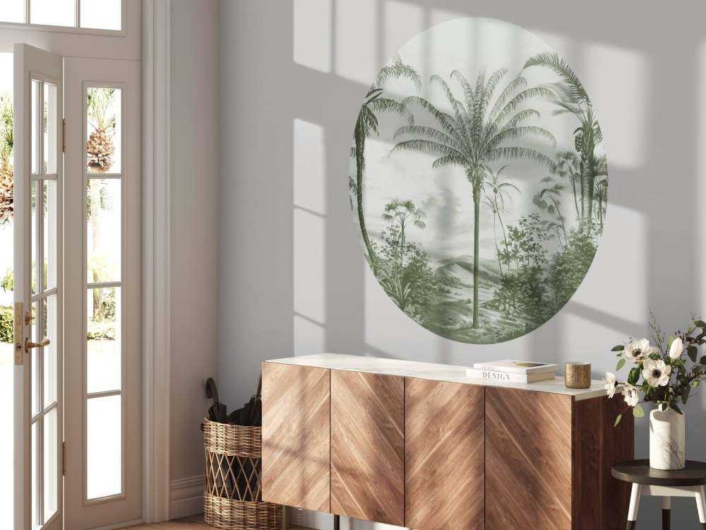 Romantic Tropics Green