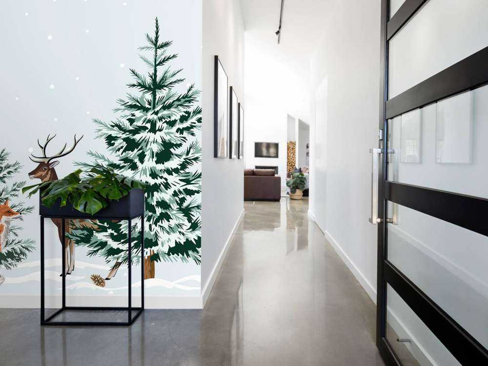 Winter Forest Residents Joy