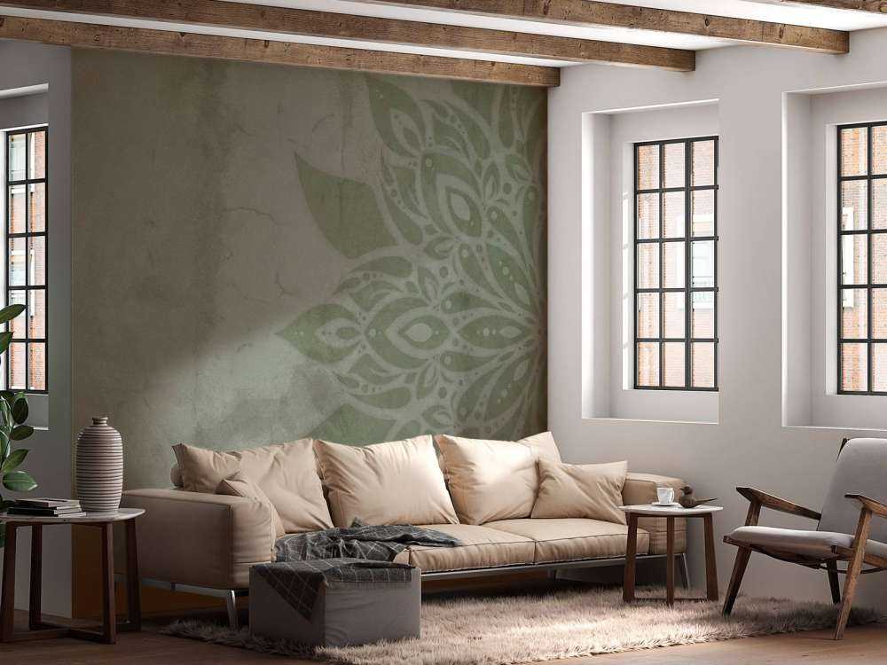 Green Rustic Mandala