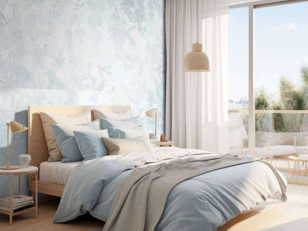 Garden Symphony in Blue