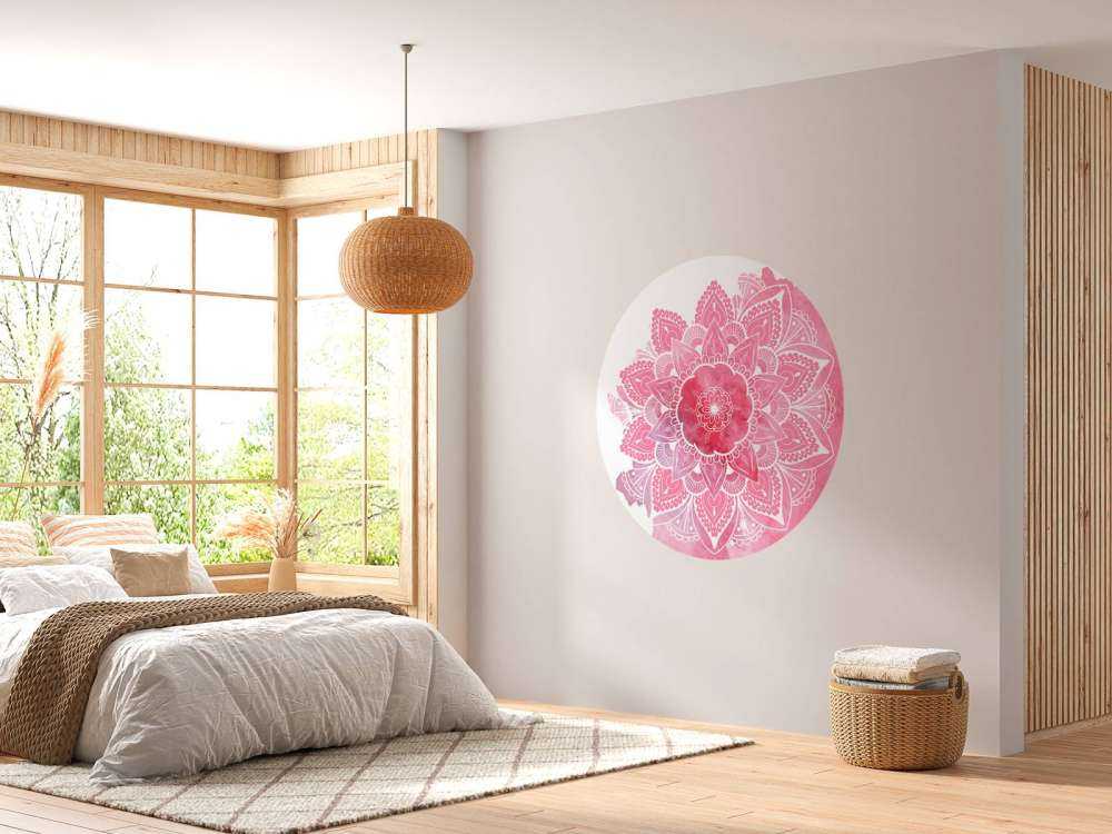 Mandala with flower pattern