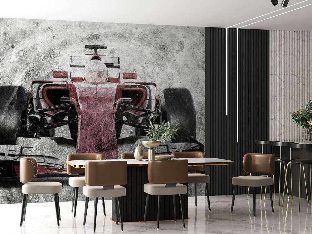 Vintage race car
