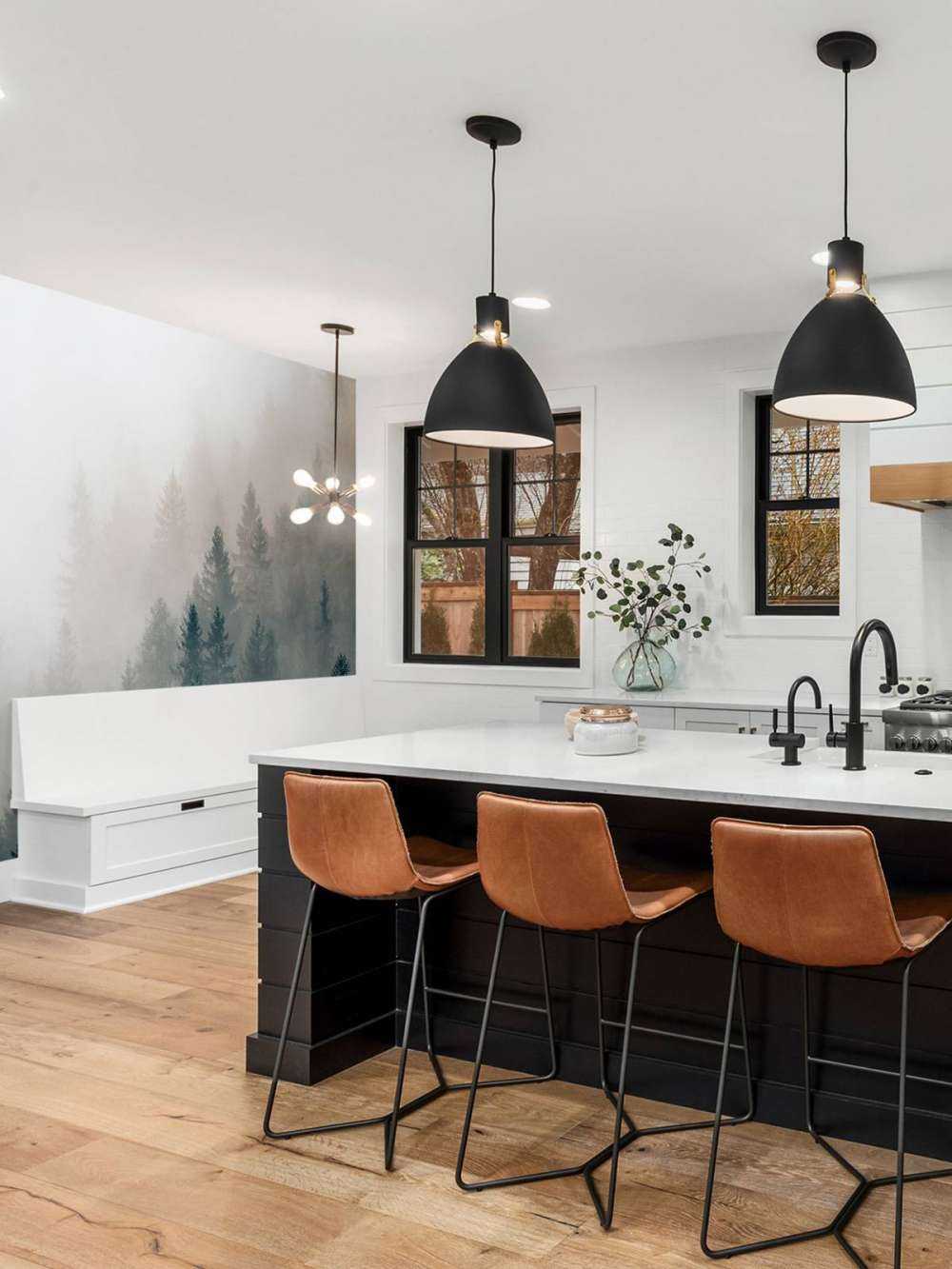 Cortina d'Ampezzo during the fog