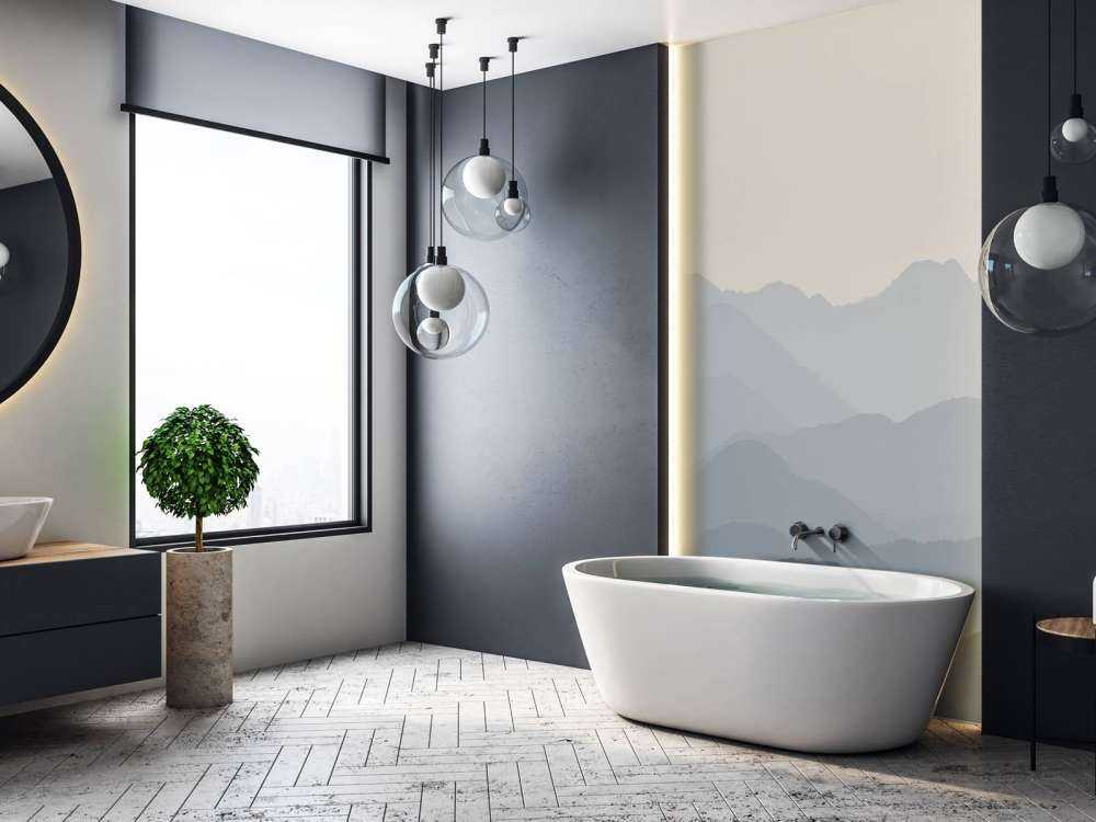 Mountain landscape in the jungle