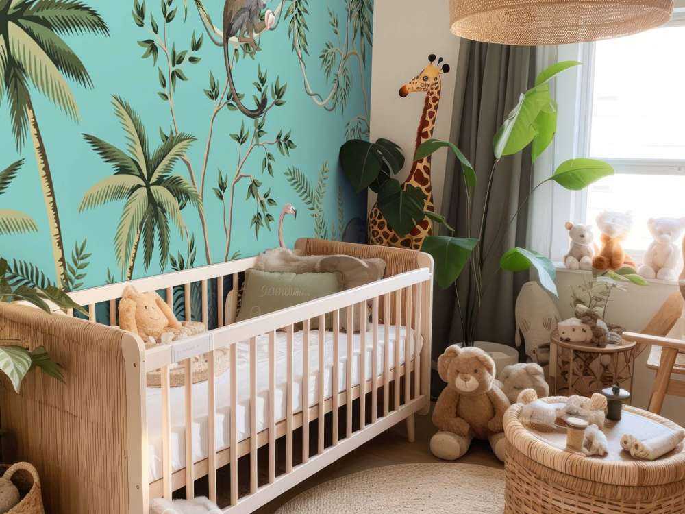 Elephant, flamingo and friends