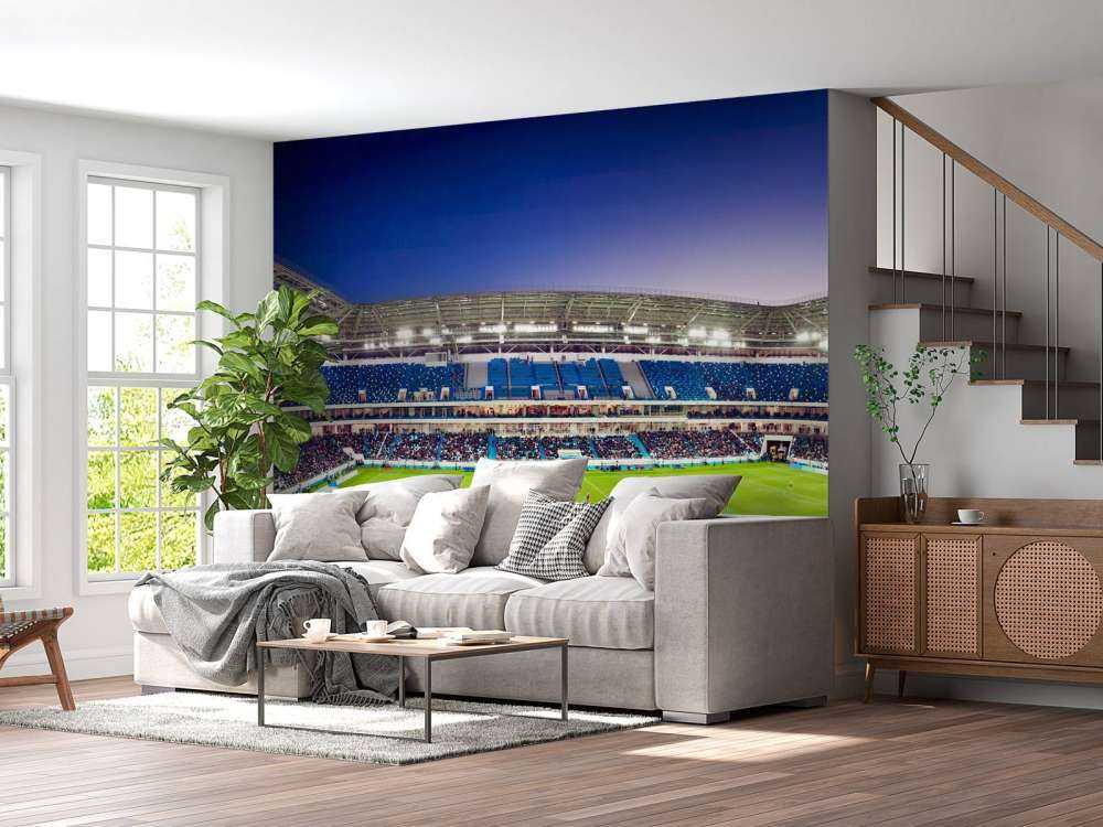 Football stadium panorama