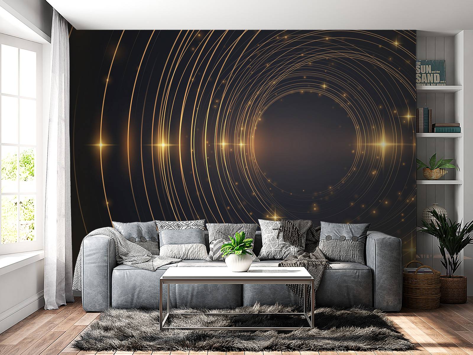 Golden tunnel