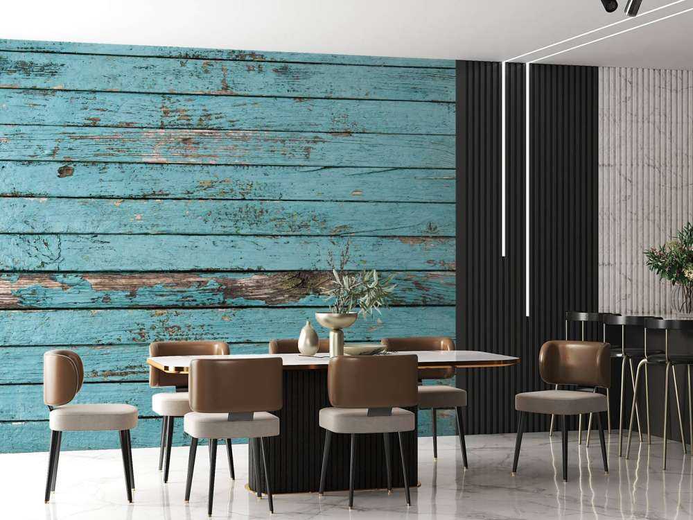 Blue wood