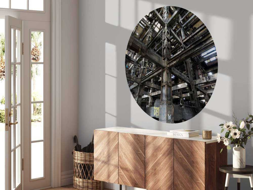 Old abandoned coal laundry