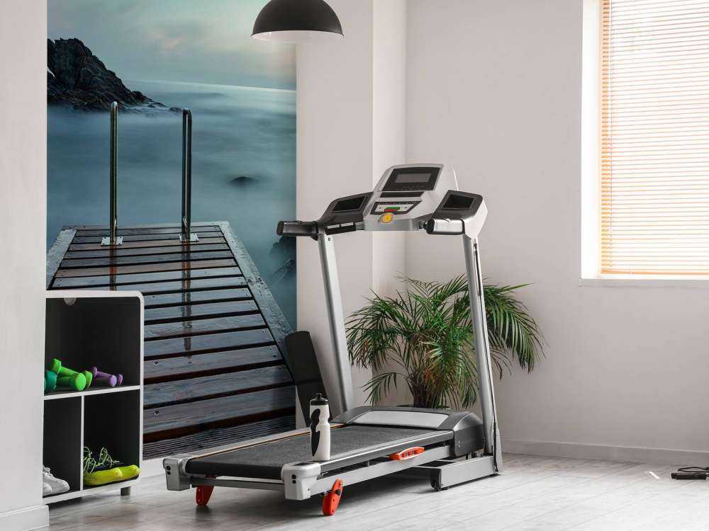 Wooden jetty at the coast