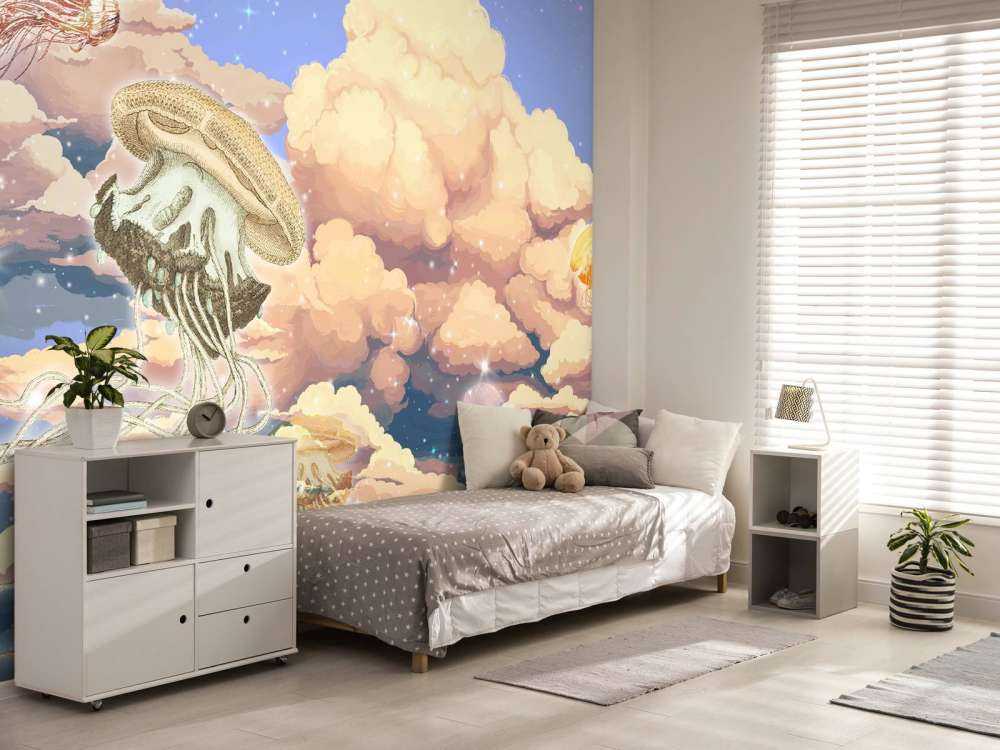 Jellyfish in the clouds