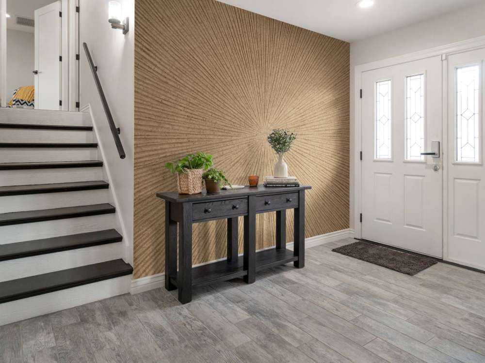 Textured lines in gold brown