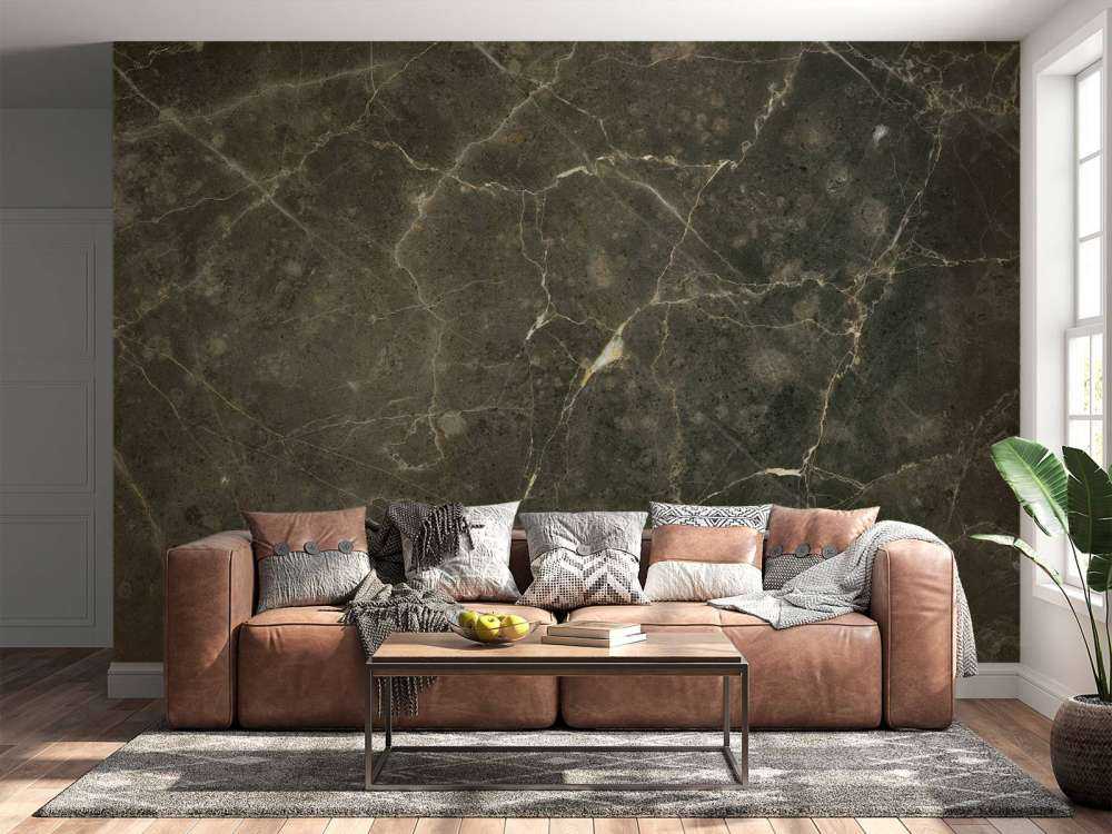 Marble with coarse structure