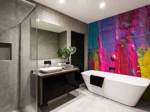 Coloured paint