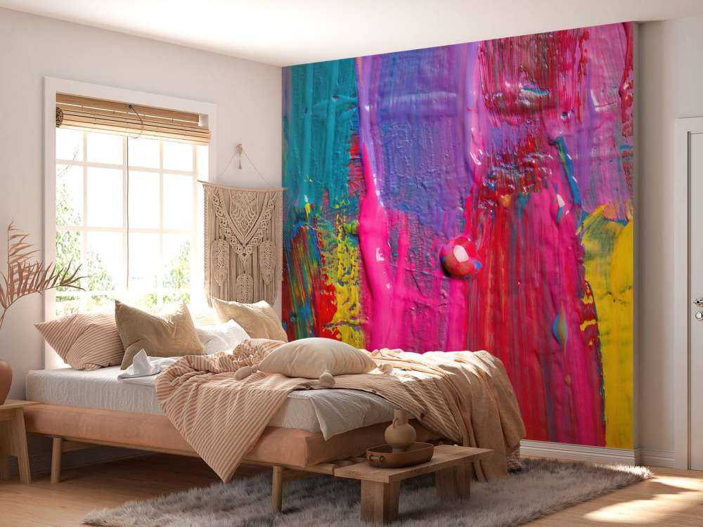 Coloured paint