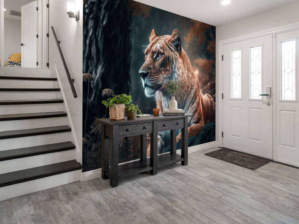 Illustration of a lion